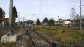 Bahnhof Altomünster nach Elektrifizierung mit BR420 und BR 423  22122014 [upl. by Fonzie734]