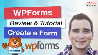 WPForms Review amp Tutorial Create a Simple WordPress Contact Form [upl. by Llenet]