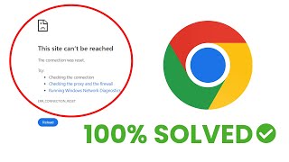 How to Fix This Site Cant Be Reached Error in Google Chrome on Windows 111078  2024 Without VPN [upl. by Trilbie939]