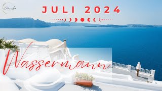 Wassermann Juli 2024  Neue Wege wollen gegangen werden 🍀❤️🍀 [upl. by Labors]