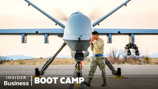 How Air Force Drone Pilots quotFlyquot The 32 Million MQ9 Reaper  Boot Camp  Insider Business [upl. by Valeta194]