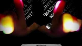 HS Haiku  Tropic Thunder Glove Light Show EmazingLightscom [upl. by Eniala]