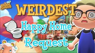 I Found The WEIRDEST Happy Home Paradise Client  Animal Crossing New Horizons [upl. by Dnalloh]