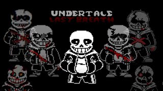 Undertale Last Breath Full UST Phases 130 ANIMATED [upl. by Granthem]