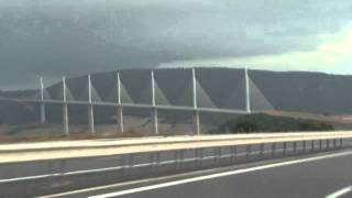 France worlds highest bridge  Millau Viaduct [upl. by Wain]