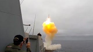 US Navy GuidedMissile Destroyer USS Chafee DDG 90 MissileEx [upl. by Annonyw]