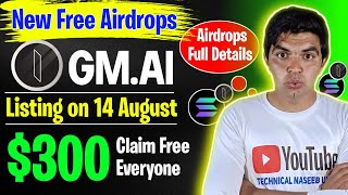 GMAI New Airdrop listing on 14th August 2024  How to join  How to complete tasks [upl. by Aelrac]