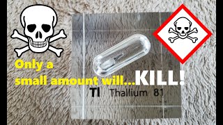 Thallium  The most TOXIC amp EVIL metal ever Tiny amount will KILL [upl. by Sorenson]