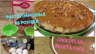 RECETA DE CHOCOFLAN FÁCIL [upl. by Htenek]