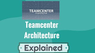 Introduction to Teamcenter PLM Architecture [upl. by Acsecnarf249]