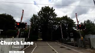 Church Lane Level Crossing Essex [upl. by Husha]