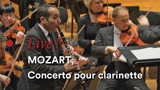 Pierre Génisson interprète le Concerto pour clarinette de Mozart avec lOPRL extraits [upl. by Ellennej]