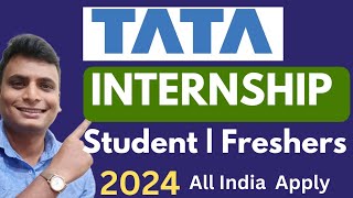 Tata Biggest Hiring 2024 Internship For Indian Students  Tata CLIQ Hiring 2024 [upl. by Nroht]