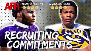 BOOM LSU Lands Two Commits  No 1 QB Visit Recap [upl. by Malca239]