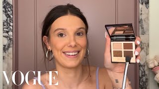 Millie Bobby Browns Date Night Beauty Routine  Beauty Secrets  Vogue [upl. by Tletski]