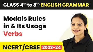 Modals Rules in English Grammar and Its Usage  Verbs  Class 4th to 8th English Grammar [upl. by Dott561]