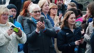 Ode to joy flashmob in Westminster [upl. by Gnuhc]