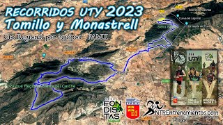 Recorridos Tomillo Trail y Monastrell  UTY 2023 [upl. by Zared]