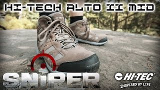 Die besten Stiefel für Airsoft HiTec Alto II Mid WP  Sniperasde [upl. by Letsirhc]