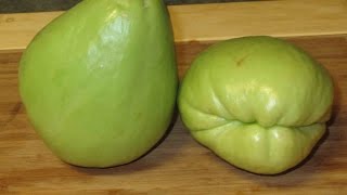 How to Prepare Chayote Squash for Cooking [upl. by Ariay]