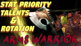 TBC Arms Warrior PvE QUICK Guide  Stat Priority Talents and Single Target Rotation [upl. by Auoz]