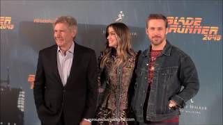 Harrison Ford Ryan Gosling y Ana de Armas en Madrid presentando BLADE RUNNER [upl. by Anauqes]