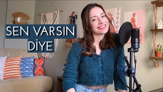 Yaren Özaydın  Sen Varsın Diye piyano cover [upl. by Assirual]