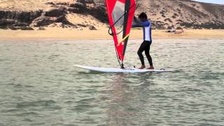 Windsurfing Einsteiger Halse [upl. by Luahs]