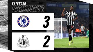 Chelsea 3 Newcastle United 2  EXTENDED Premier League Highlights [upl. by Inanaup690]