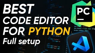 Best Code Editor for Python in 2024  IntelliJ PyCharm Download and installation [upl. by Rozanna]