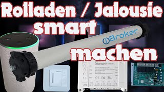 RolladenJalousie smart machen Rolling Code  Jarolift  Sonoff  ioBroker Vis  SmartHome  Alexa [upl. by Stacey202]