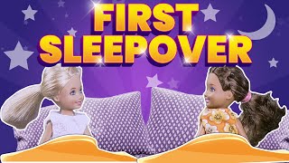 Barbie  Chelseas First Sleepover  Ep56 [upl. by Oterol]