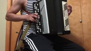 Katyusha  Red Army Choir  Accordion [upl. by Namyl]