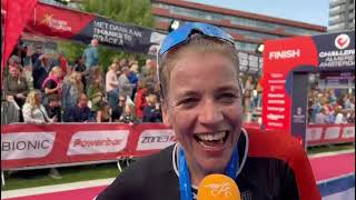 Challenge AlmereAmsterdam Marlene de Boer in Nederlands record naar Europese titel Long Distance [upl. by Chiang]