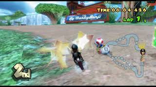 Darky Kart Wii 300cc  Mushroom Cup 1080p60fpsDolphin [upl. by Jeroma559]