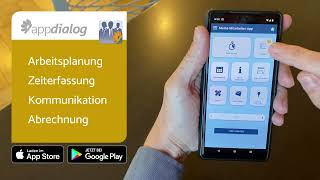 Die Mitarbeiter App von appdialog Jetzt kostenlos testen [upl. by Elie]