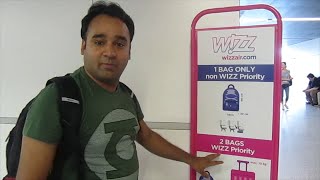 WizzAir Baggage Policy English Subtitles [upl. by Lambertson]