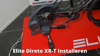 Elite Fietstrainer Direto XRT Installeren Zo Doe Je Dat  Wielrennershop [upl. by Zetneuq]