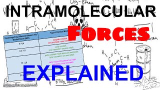 Intramolecular Forces Ionic Polar Covalent and Nonpolar Covalent Bonds Explained [upl. by Aeikan778]