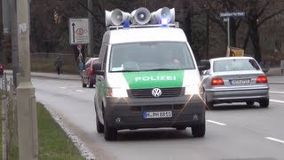 LauKW  Zivilstreife  Polizeikolonne Alarmfahrt [upl. by Elkcim]