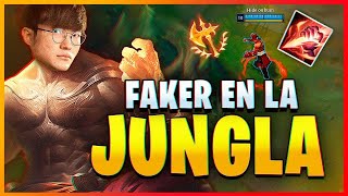 FAKER es el MEJOR JUNGLER del MUNDO [upl. by Lamdin]