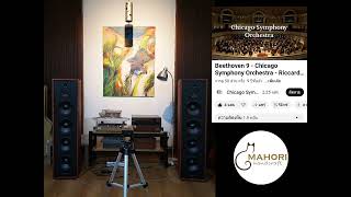 MAHORI model F8  Beethoven 9  Chicago Symphony Orchestra [upl. by Chelsea]