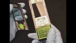 disassemble Sony Ericsson S500  S500i  W580  W580i [upl. by Nottap608]