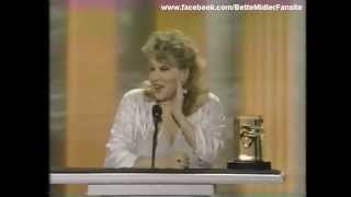 Bette Midler  The 1st annual Comedy Awards 1987 [upl. by O'Donnell]