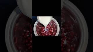 Healthy and easy Pomegranate milkshake  SrushtisCookingcode [upl. by Bonilla598]