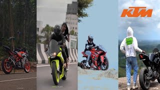 🙃ktm tik tok video 😍 ktm status 💝ktm lover ♥️ duke lover 🫠viral [upl. by Eldwin]