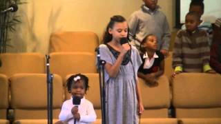 Childrens Choir at New Life SDA Church  I Just Want to Thank You [upl. by Adnohsed]