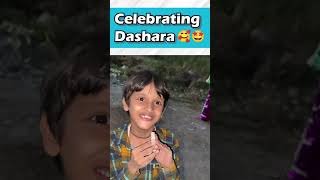 Ravan Dahen Dashara 🤩👺 saurabh joshi blog  Sourav Joshi Vlogs  Piyush Joshi Vlogs shorts [upl. by Phare]