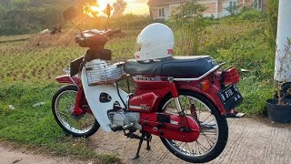 HONDA ASTREA 800 SUPER CUB TAHUN 1982 ORIGINAL [upl. by Idola]