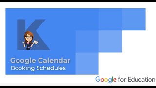 Google Calendar Booking Schedules [upl. by Annelak]